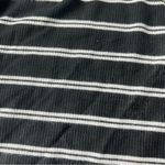 Adam Levine Striped Bell sleeve crop top Photo 2