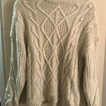 Universal Thread Cable Gray Sweater Size M Photo 0