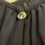 Morilee Madeline Gardner Navy Blue Gown Womens 2 High Halter Chiffon A Photo 12