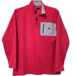 Southern Marsh  FieldTec Quarter Zip Pullover Waffle Fleece Hot Pink Size SMALL Photo 5
