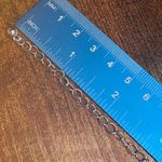 Mixit Silver and Purple Geometric Necklace Photo 4