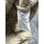 J.Crew  Sweater Womens XXS Ivory‎ Cable Knit Metallic Sequin Pullover Wool Blend Photo 3