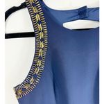 Lilly Pulitzer  Womens Chrissy Sleeveless Beaded Shift Dress True Navy 6 Photo 1