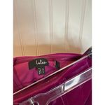 Lulus NWOT Regal Affect Magenta Velvet Bustier Strapless Maxi Dress Holiday XL Photo 5