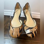 Talbots Leonora Tiger Stripe Horse Hair Flats Size 6B Photo 3