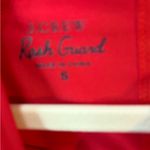 J.Crew Swim Rash Guard Elegant Red Ruched Women Top Long Sleeves Photo 5