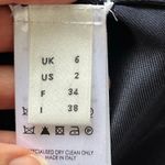 Victoria Beckham Women's Navy 100% Silk Sleeveless Top Size 2 Photo 4