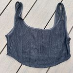 PacSun Black Lace Corset Top Photo 3