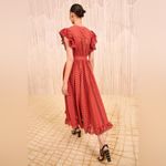 Ulla Johnson Olga Flutter Sleeve Midi Dress, Sizr 6, $499 Photo 3