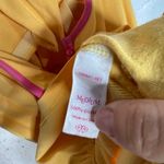 Victoria's Secret Women's Love Racerback Pajama Cotton Yellow Pink Size Medium Photo 4