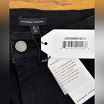 Universal Standard NWT Midnight Black Wide-Leg Jeans High Rise Women's 0 (XS) Photo 2