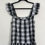 BB Dakota by Steve Madden Black and White Plaid Maxi Dress, M Size M Photo 3