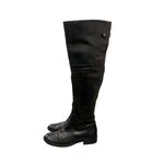 MATISSE BLACK LEATHER KNEE HIGH BOOTS SIZE 8.5 Photo 2