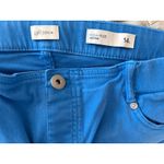 J Jill High Rise‎ Wide Leg Crop Denim Jeans Size 14T Women's Blue Inseam 26in Photo 1