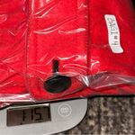 Kate Spade  Broome Street Women’s 4 Red Black Double Breast Button Down Pea Coat Photo 7