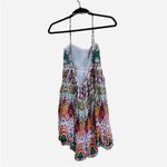 ZARA  strappy embroidered multi Colorful Bohemian Summer mini  Dress NEW Photo 9