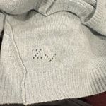 Zadig & Voltaire CASHMERE LIGHT BLUE LONG SLEEVE ROUND CREW NECK SWEATER XS Photo 3