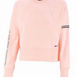 Nike  Pro Dri Fit Women’s Sz S Pink Get Fit Cropped‎ Sweatshirt Photo 0