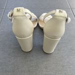 Sam Edelman  Yaro Ankle Strap Sandal Size 9.5 Ivory NWB Wedding Formal Heel Photo 6