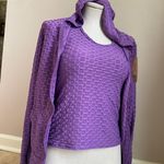 GK Fashion 2 piece top hoddie light weight jacket zip up side pockets top Photo 5