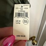 Aerie One Shoulder Tie Waist One Piece Swimsuit Olive Green Size Medium Long NEW Photo 4