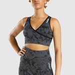 Gymshark Adapt Camo Seamless Sports Bra in Black Photo 3