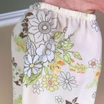 Madden NYC Women’s Floral Print Beige Crop Open Tie Back Long Sleeve Blouse Size undefined Photo 2