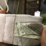 Purple lace bra with a bow, lace mesh and flower embroidery detailing Size 38 C Photo 3