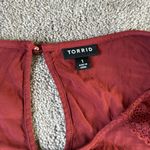 Torrid  Red Tunic Top SIZE 1 Photo 2