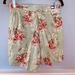 Tommy Hilfiger Vintage Cottagecore 90's High Waist Linen Floral Shorts 6/8 Photo 4