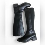 Life Stride Bristol Black Leather Riding Boots Size 8M Photo 6