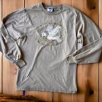 Jerzees VTG Christmas Dove Long Sleeve T Shirt Medium Lynn Norton Parker … Photo 0