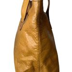 DARK'S Designs in Leather Tote American Bison Leather Made in USA Brown Photo 2