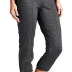 Athleta Mid-Rise Black Heather Metro Quest Capri Gym Yoga Fitness Pant 438861, S Photo 0