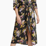 Cinq à Sept  Womens Brigitte Floral Jacey Dress size 0 Photo 0