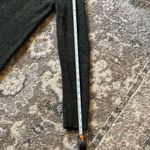 Market & Spruce  Women’s GreenButton Back Sweater with Black Elbow Patches Size M Photo 14