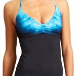Athleta Bali Ombré Smocked Tankini Swim Top Photo 0