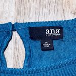 a.n.a  Women’s Teal Blue Sweater Wide Waist Tunic Size Medium Photo 2