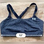 Under Armour  Women’s‎ S Gray/Blk Pattern Eclipse StudioLux Mid-Impact Sports Bra Photo 7