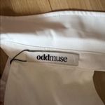 ODDMUSE THE ULTIMATE MUSE COLLAR MAXI DRESS White Size XXS Photo 1