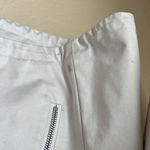 Duno white mixed media cropped puff down jacket Size M Photo 9