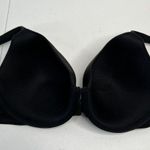 Cacique  Size 40DD Bra Lightly Lined Full Coverage Balconette Black Underwire Photo 7