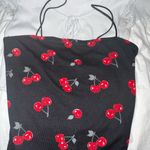 Black cherry spaghetti strap Size M Photo 0