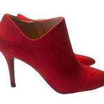 Jessica Simpson Averna3 High Heel Red Bootie Size 7.5 #881 Photo 0