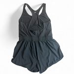 Fabletics Black Sport Short Romper performance Stretch Athletic Activewear SZM Photo 4