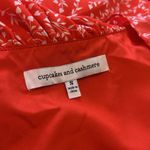Cupcakes and Cashmere red and white ruffle mini wrap dress | small Photo 4
