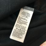 J.Crew Cropped Fine Rib Scoopneck Tank Top Cotton Blend Black L Photo 3