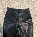 Aritzia Babaton Command Pants (Mid-Rise Vegan Leather) Black Size 0 Full Length Photo 4