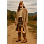 UGG  1008438 Cailyn Waterproof Leather Shearling-Lined Boots Brown Womens Sz 6 Photo 1