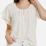 Madewell Texture & Thread Tiered-Sleeve Top Photo 0
